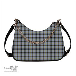 ScotsTee Shop Scottish Bell of the Borders SC Tartan Handbag Women's Shoulder Bag With Chain