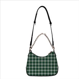 ScotsTee Shop Scottish Black Watch Dress Ancient Tartan Handbag Women's Shoulder Bag With Chain
