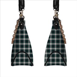 ScotsTee Shop Scottish Black Watch Dress Modern Tartan Handbag Women's Shoulder Bag With Chain