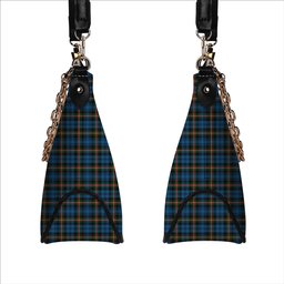 ScotsTee Shop Scottish Blanton Dress Tartan Handbag Women's Shoulder Bag With Chain
