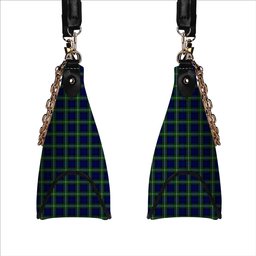 ScotsTee Shop Scottish Bannerman Tartan Handbag Women's Shoulder Bag With Chain