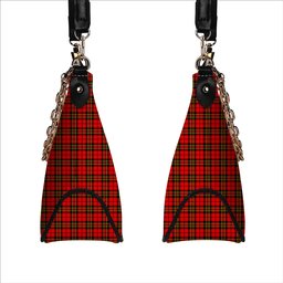 ScotsTee Shop Scottish Brodie Modern Tartan Handbag Women's Shoulder Bag With Chain