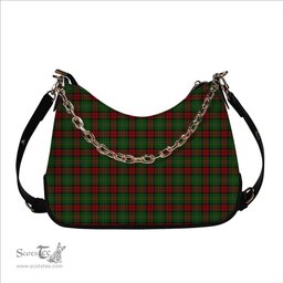 ScotsTee Shop Scottish Blackstock Hunting Tartan Handbag Women's Shoulder Bag With Chain