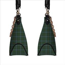 ScotsTee Shop Scottish Balfour Hunting Modern Tartan Handbag Women's Shoulder Bag With Chain