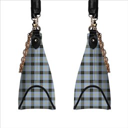 ScotsTee Shop Scottish Baxter of Balgavies Ancient Tartan Handbag Women's Shoulder Bag With Chain