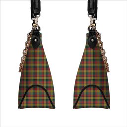 ScotsTee Shop Scottish Buchanan 1850 Tartan Handbag Women's Shoulder Bag With Chain