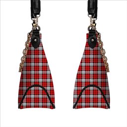 ScotsTee Shop Scottish Brodie Dress Modern Tartan Handbag Women's Shoulder Bag With Chain