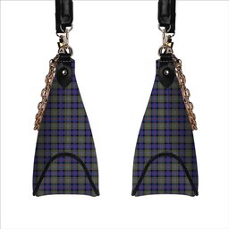ScotsTee Shop Scottish Clan Logan Society International Tartan Handbag Women's Shoulder Bag With Chain