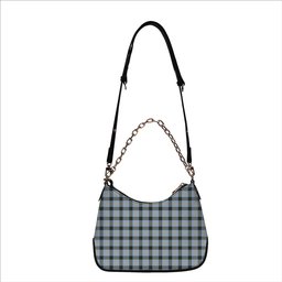 ScotsTee Shop Scottish Bell of the Borders Ancient Tartan Handbag Women's Shoulder Bag With Chain