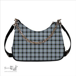 ScotsTee Shop Scottish Bell of the Borders Ancient Tartan Handbag Women's Shoulder Bag With Chain