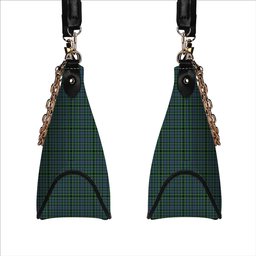 ScotsTee Shop Scottish Campbell of Argyll 1815 Ancient Tartan Handbag Women's Shoulder Bag With Chain