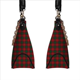ScotsTee Shop Scottish Chisholm 1842 Tartan Handbag Women's Shoulder Bag With Chain