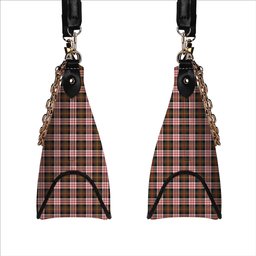 ScotsTee Shop Scottish Carnegie Dress Modern Tartan Handbag Women's Shoulder Bag With Chain