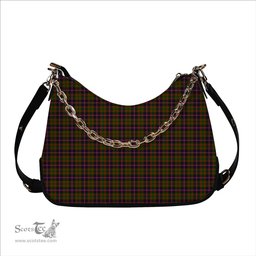 ScotsTee Shop Scottish Cochrane Modern Tartan Handbag Women's Shoulder Bag With Chain