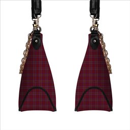 ScotsTee Shop Scottish Burnett of Leys Hunting Tartan Handbag Women's Shoulder Bag With Chain