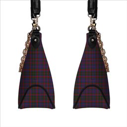 ScotsTee Shop Scottish Cumming 1810 Tartan Handbag Women's Shoulder Bag With Chain