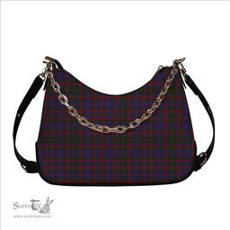 ScotsTee Shop Scottish Cumming 1810 Tartan Handbag Women's Shoulder Bag With Chain