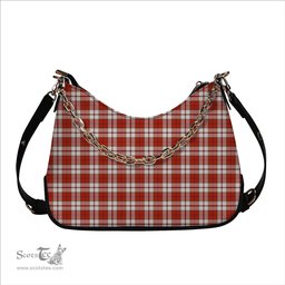 ScotsTee Shop Scottish Cameron Hose Ancient Tartan Handbag Women's Shoulder Bag With Chain