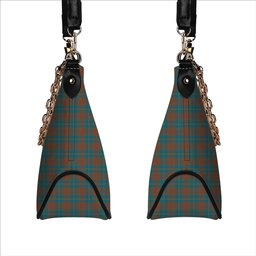 ScotsTee Shop Scottish Cameron Hunting Ancient Tartan Handbag Women's Shoulder Bag With Chain