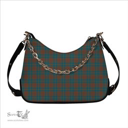 ScotsTee Shop Scottish Cameron Hunting Ancient Tartan Handbag Women's Shoulder Bag With Chain