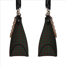 ScotsTee Shop Scottish Crosbie Tartan Handbag Women's Shoulder Bag With Chain