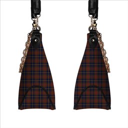 ScotsTee Shop Scottish Cameron Hunting Modern Tartan Handbag Women's Shoulder Bag With Chain
