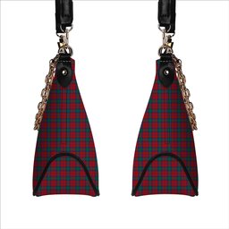 ScotsTee Shop Scottish Byres Tartan Handbag Women's Shoulder Bag With Chain