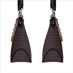 ScotsTee Shop Scottish Carnegie Ancient Tartan Handbag Women's Shoulder Bag With Chain