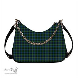 ScotsTee Shop Scottish Campbell of Argyll no guards Tartan Handbag Women's Shoulder Bag With Chain