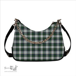 ScotsTee Shop Scottish Campbell of Cawdor Dress Ancient Tartan Handbag Women's Shoulder Bag With Chain