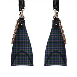 ScotsTee Shop Scottish Couper of Gogar Tartan Handbag Women's Shoulder Bag With Chain