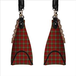 ScotsTee Shop Scottish Crubin Plaid MacPherson Tartan Handbag Women's Shoulder Bag With Chain