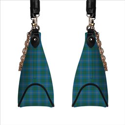ScotsTee Shop Scottish Burns of California Ancient Tartan Handbag Women's Shoulder Bag With Chain