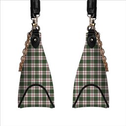 ScotsTee Shop Scottish Crawford Arisaid Dance Modern Tartan Handbag Women's Shoulder Bag With Chain