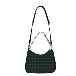 ScotsTee Shop Scottish Cathcart Tartan Handbag Women's Shoulder Bag With Chain