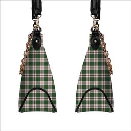 ScotsTee Shop Scottish Crawford Arisaid Dance Ancient Tartan Handbag Women's Shoulder Bag With Chain