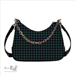 ScotsTee Shop Scottish Clark Raymond Gordon Tartan Handbag Women's Shoulder Bag With Chain