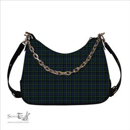 ScotsTee Shop Scottish Campbell of Argyll 01 Tartan Handbag Women's Shoulder Bag With Chain