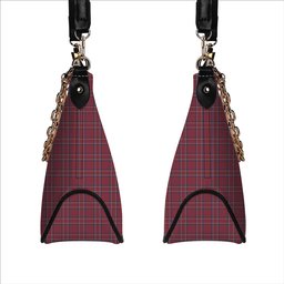 ScotsTee Shop Scottish Burnett Hunting Modern Tartan Handbag Women's Shoulder Bag With Chain