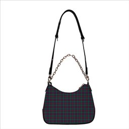 ScotsTee Shop Scottish Cairns of Finavon Modern Tartan Handbag Women's Shoulder Bag With Chain