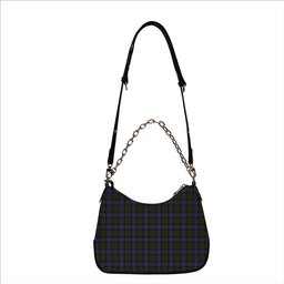 ScotsTee Shop Scottish Cochrane 1984 Tartan Handbag Women's Shoulder Bag With Chain