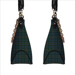 ScotsTee Shop Scottish Cockburn 2 Tartan Handbag Women's Shoulder Bag With Chain