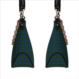 ScotsTee Shop Scottish Colquhoun 2 Tartan Handbag Women's Shoulder Bag With Chain