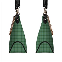 ScotsTee Shop Scottish Currie Ancient Tartan Handbag Women's Shoulder Bag With Chain