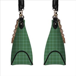 ScotsTee Shop Scottish Currie Modern Tartan Handbag Women's Shoulder Bag With Chain