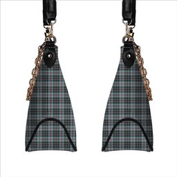 ScotsTee Shop Scottish Craig Modern Tartan Handbag Women's Shoulder Bag With Chain