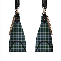 ScotsTee Shop Scottish Campbell Dress 1 Tartan Handbag Women's Shoulder Bag With Chain