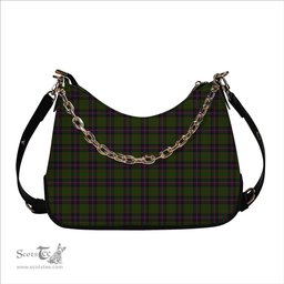 ScotsTee Shop Scottish Cochrane Tartan Handbag Women's Shoulder Bag With Chain
