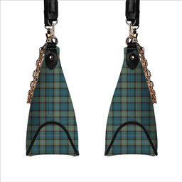 ScotsTee Shop Scottish Cochrane Hunting Ancient Tartan Handbag Women's Shoulder Bag With Chain