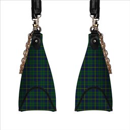 ScotsTee Shop Scottish Princess Beatrice Hunting Tartan Handbag Women's Shoulder Bag With Chain